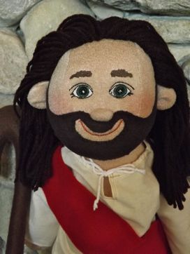 jesus stuffed doll