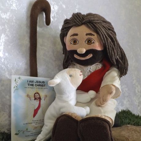 jesus plush doll